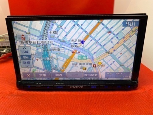 KENWOOD 2022年秋地図　MDV-D403 新品バックカメラ付フルセット　つ-7