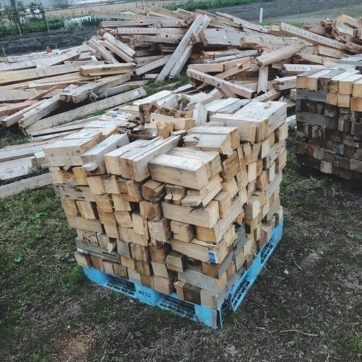 廃角材 薪ストーブ用