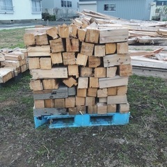 廃角材 薪ストーブ用の画像