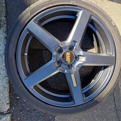 RMP 050F マットブラックホイール　18インチ