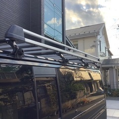 200系ハイエース　ルーフキャリア　THULE スーリーの画像
