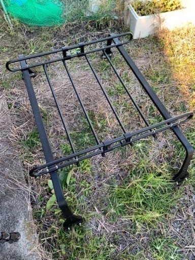 ルーフキャリア、ルーフキャリアラック ブラック 黒 Rocky