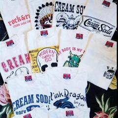 クリームソーダ　Tシャツ　１枚　¥2000
