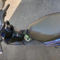 乗れたらという方！20日(日)取引優先  HONDA Dio AF68 50cc  原付バイク 4スト バッテリ シート ミラー  外装傷ありの為格安 の画像