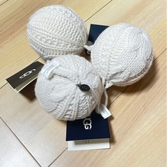 【UGG】ニット　クリスマスオーナメント　7点セットの画像