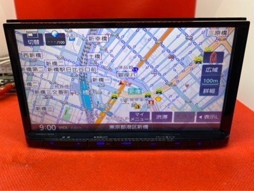 KENWOOD 2022年地図　MDV-L404 新品バックカメラ付きフルセット　つ-8