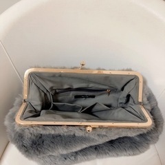 goocyファークラッチバッグ　グースィー　美品の画像
