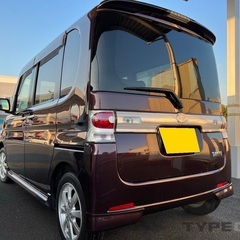 月々8千円〜分割可❗️車検付き！【名義変更代込み】広い車内！人気車‼️ダイハツ タントカスタムXリミテッド☆HDDナビ付き☆走行中DVD見れます☆TVも見れます☆バックモニター付き☆純正アルミ☆便利なパワースライドドア☆ETC付き☆ドライブレコーダー付きのフル装備☆そのまま乗って帰れます‼️の画像