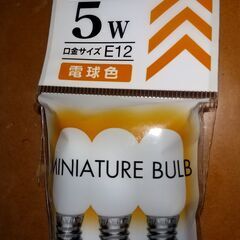 ダイソー ナツメ球 2個 
