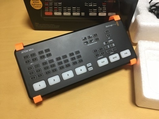 ATEM mini スイッチャー　blackmagic design