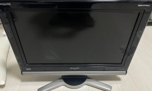 SHARP AQUOS 20型テレビ