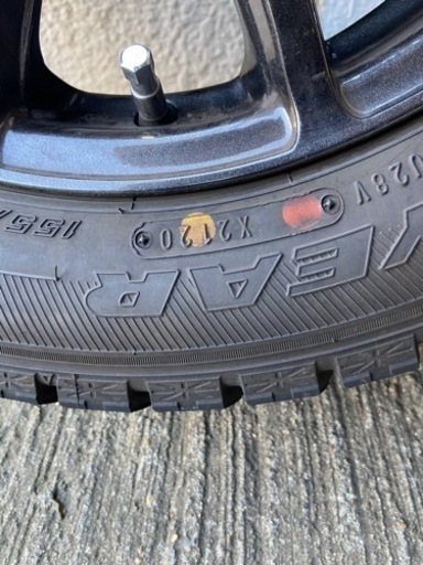 売れました。ありがとうございます。L175 ムーヴ　スタッドレスタイヤ&ホイール　４本セット