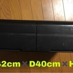 ビデオテープ収納ケース　捲れ傷多数あり