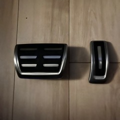 アウディA6 S-line用　アルミペダルカバー