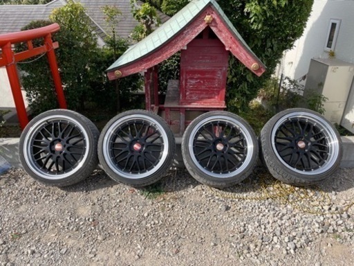 20ヴェルファイア　BBS風ホイール