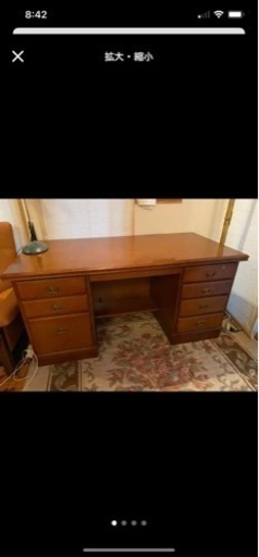 レトロ　役員　社長　机