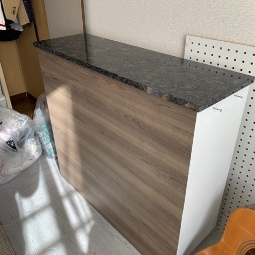 天然石　カウンター　DIYに