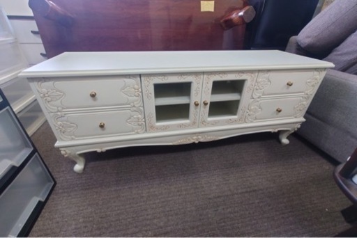 テレビ台　白　オシャレ　中古