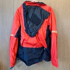 【美品！】ワークマン イージス 防水防寒上下（LLサイズ、赤）の画像