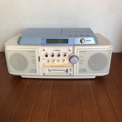 Victorの CD.MDラジカセ
