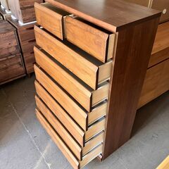 説明全文必読を 未使用 天然木桐材を使用した段数の多い