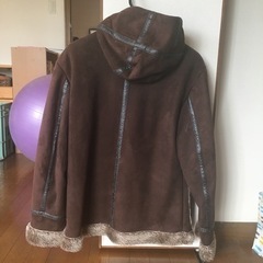 あったかファーコートの画像