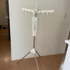 洗濯物干しスタンド　室内干しの画像