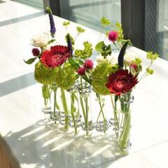 未使用新品 花瓶 リンクチューブ ベースの画像