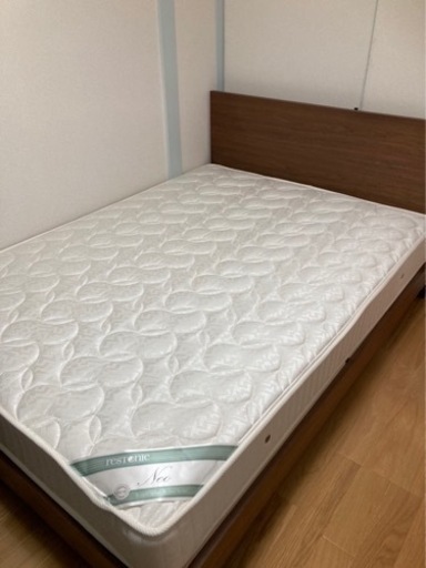 超美品　組立バラシ未使用　大幅値下げダブルベッドマット