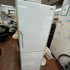 【リサイクルショップどりーむ天保山店】●5437●　冷蔵庫　日立　HITACHI　2010年製　製氷OK　RCS37YMV(W)　365L