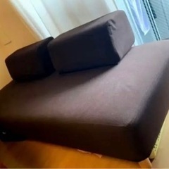 [背もたれ別売り]無印良品 ソファ ベッド
