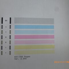 🔚キャノンプリンタ MG3630、動作、印字確認済の画像