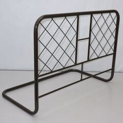 stp-1641　ベッドガード　ハイタイプ　ブラウン　手すり　手摺り　サイドガード　ベッドフェンス　転落防止　布団のずれ防止　ベビー　キッズ　子供　介護　寝具　寝室　ベッドの画像