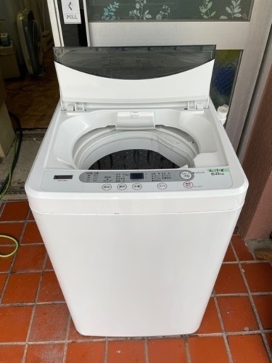 【値下げしました】2019年製 YAMADASELECT(ヤマダセレクト) YWMT60G1 ヤマダ電機オリジナル 全自動電気洗濯機 (6kg)　1708