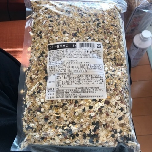 二十一穀米1kg 12/01まで。冷暗所保存