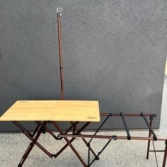 美品コールマン（Coleman）　ワンタッチキッチンテーブルの画像