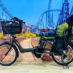 Ⅵ 4380 超高性能バッテリー12.8A 新品日本製タイヤ　子供乗せ電動自転車