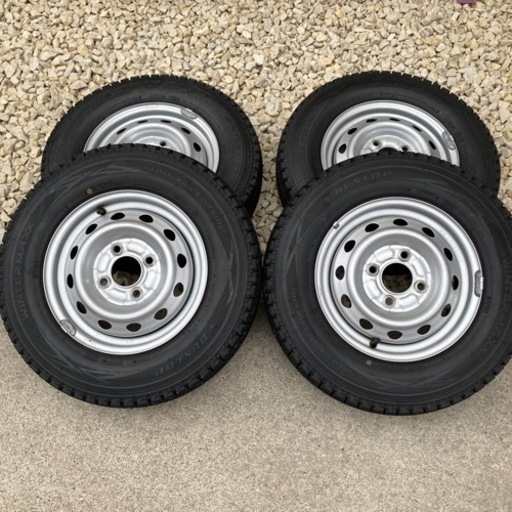 軽バン 軽トラ用 スタットレスタイヤ バリ山‼︎