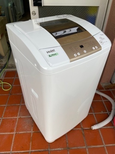 Haier製　2017年式　7kg 中古全自動洗濯機　JW-K70M 1707_4