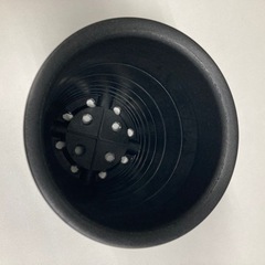 プラスチック鉢 黒 5個 セット 3.5号 4号  鉢 植木鉢 FR鉢の画像