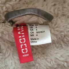 値下げ！H&M ボアラインドパーカ(中古)の画像