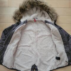値下げ！H&M ボアラインドパーカ(中古)の画像