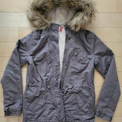 値下げ！H&M ボアラインドパーカ(中古)