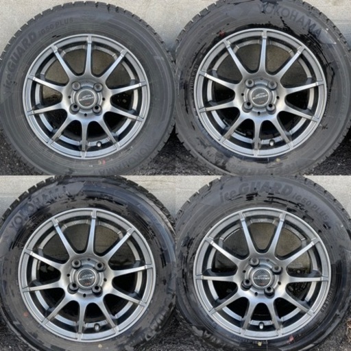 タイヤ&アルミセット 175/70-14 14×5.5J+38 スタッドレスタイヤ ヨコハマ IG50PLUS ４本セット
