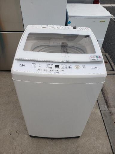 2020年製 AQUA アクア 洗濯機 7kg AQW-GV70H 全自動洗濯機\n\n