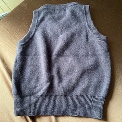 スクール　100cm 幼稚園 紺 ベストの画像