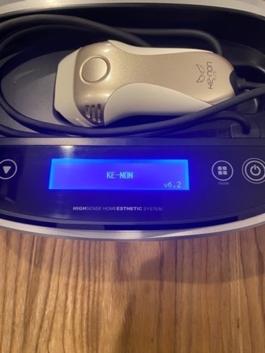 ケノン ver6.2 脱毛器 カートリッジ付き　