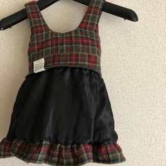 【再値下げ！】秋冬　ふんわりワンピース　女の子９０　の画像