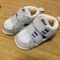 【美品】アシックス　ファーストシューズ12cmの画像