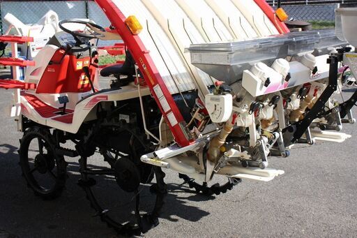 【soid out】ヤンマ 田植機 5条植 Pe-5 6.2馬力 セルスタータ クランク式 施肥機 除草散布機【清掃・整備済】【農機具